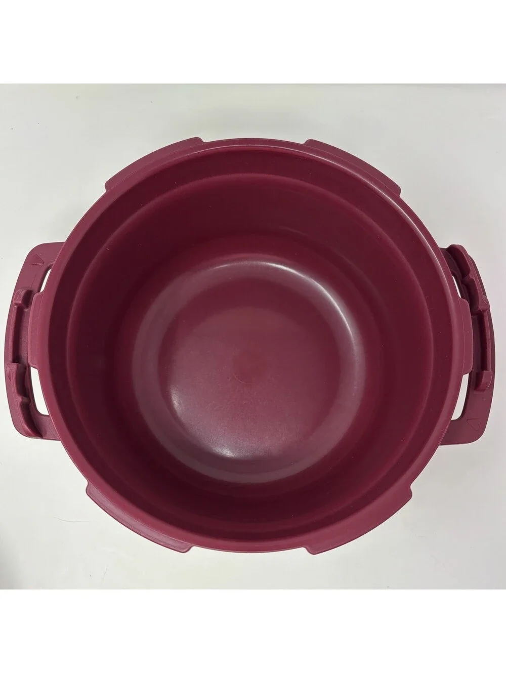 Tupperware Microwave Pressure Cooker 3L / 3QT Cranberry Red 7643A-1 BPA Free EUC